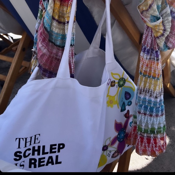 NEW STEPHANIE GOTTLIEB “The Schlep Is Real” *SOLD OUT* LIMITED EDITION* Tote Bag - Picture 4 of 7
